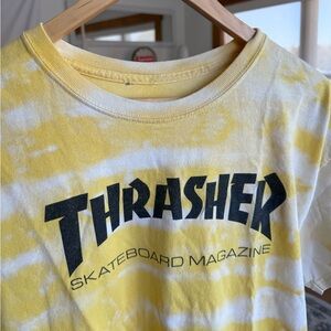 Vintage Thrasher Tye Dye Graphic Tee - Skate T-Shirt